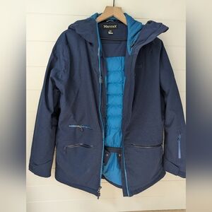 Marmot Men's Dark Blue Ski Jacket